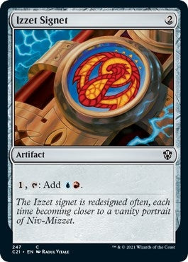 Image for Izzet Signet (247) [Commander 2021]