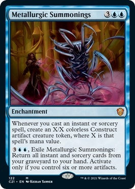 Image for Metallurgic Summonings (122) [Commander 2021]