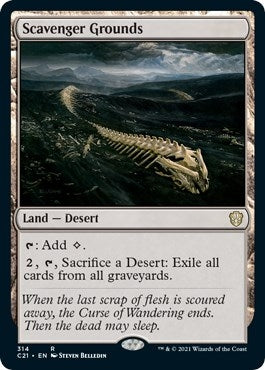 Image for Scavenger Grounds (314) [Commander 2021]