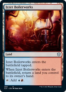 Image for Izzet Boilerworks (294) [Commander 2021]
