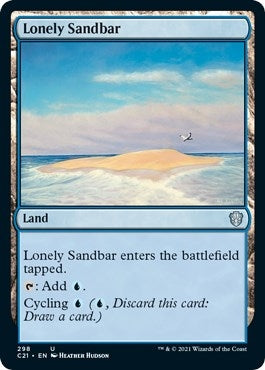 Image for Lonely Sandbar (298) [Commander 2021]