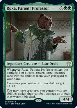Image for Ruxa, Patient Professor (66) [Commander 2021]