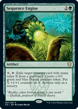 Image for Sequence Engine (67) [Commander 2021]