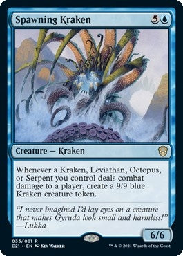 Image for Spawning Kraken (33) [Commander 2021]