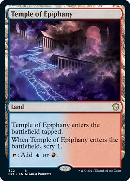 Image for Temple of Epiphany (322) [Commander 2021]