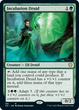 Image for Incubation Druid (195) [Commander 2021]