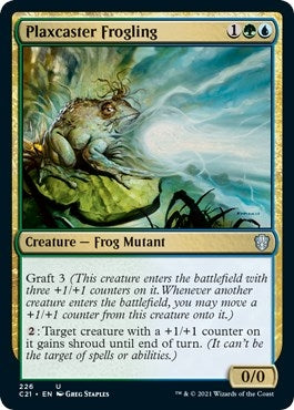 Image for Plaxcaster Frogling (226) [Commander 2021]