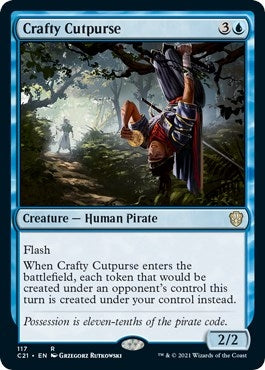 Image for Crafty Cutpurse (117) [Commander 2021]
