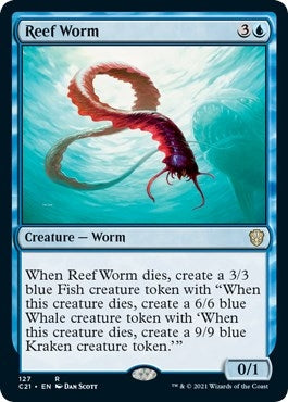 Image for Reef Worm (127) [Commander 2021]