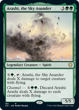 Image for Arashi, the Sky Asunder (185) [Commander 2021]