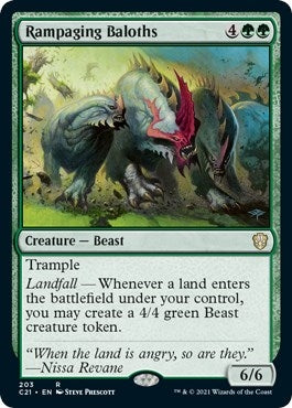 Image for Rampaging Baloths (203) [Commander 2021]