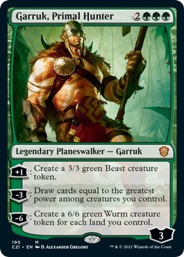 Image for Garruk, Primal Hunter (190) [Commander 2021]
