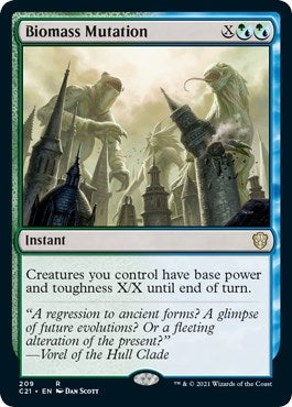 Image for Biomass Mutation (209) [Commander 2021]