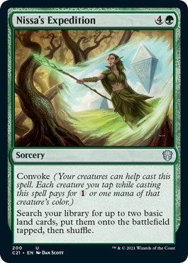 Image for Nissa's Expedition (200) [Commander 2021]