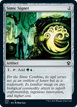Image for Simic Signet (262) [Commander 2021]