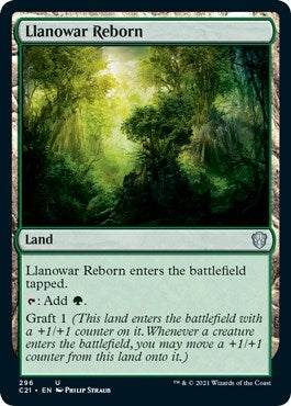 Image for Llanowar Reborn (296) [Commander 2021]