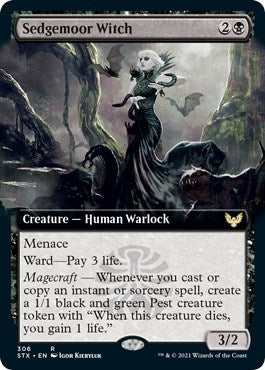 Image for Sedgemoor Witch (Extended Art) (306) [Strixhaven: School of Mages]