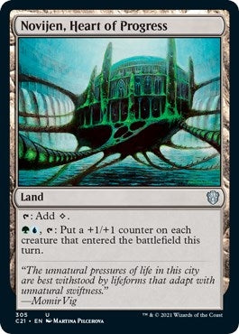Image for Novijen, Heart of Progress (305) [Commander 2021]