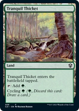 Image for Tranquil Thicket (408) [Commander 2021]