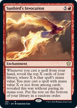 Image for Sunbird's Invocation (180) [Commander 2021]