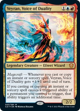 Image for Veyran, Voice of Duality (3) [Commander 2021]