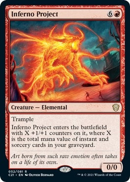 Image for Inferno Project (52) [Commander 2021]