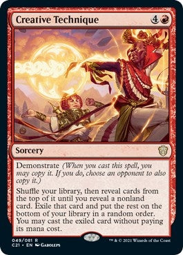 Image for Creative Technique (49) [Commander 2021]