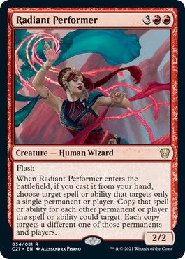 Image for Radiant Performer (54) [Commander 2021]