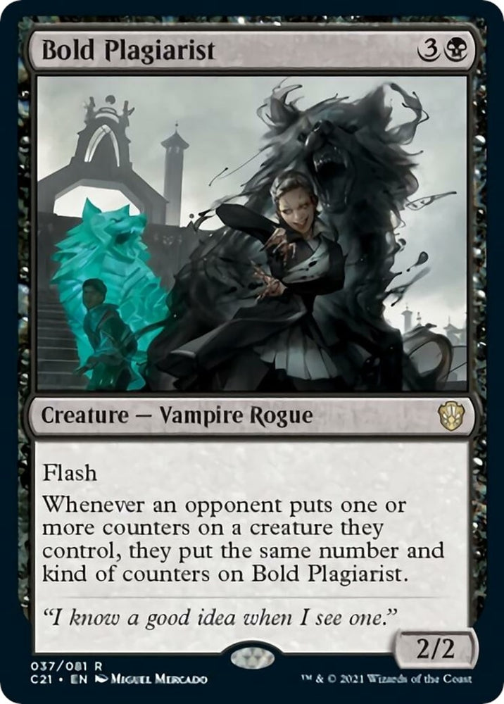 Image for Bold Plagiarist (37) [Commander 2021]