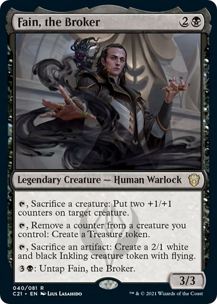 Image for Fain, the Broker (40) [Commander 2021]