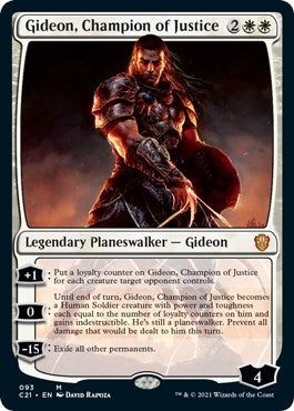 Image for Gideon, Champion of Justice (93) [Commander 2021]