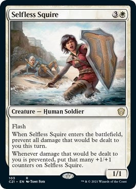 Image for Selfless Squire (103) [Commander 2021]