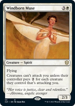 Image for Windborn Muse (111) [Commander 2021]