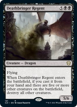 Image for Deathbringer Regent (141) [Commander 2021]