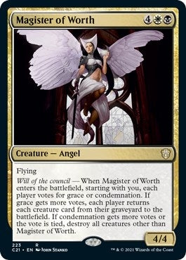 Image for Magister of Worth (223) [Commander 2021]