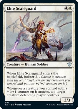 Image for Elite Scaleguard (91) [Commander 2021]