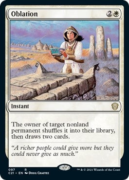 Image for Oblation (97) [Commander 2021]