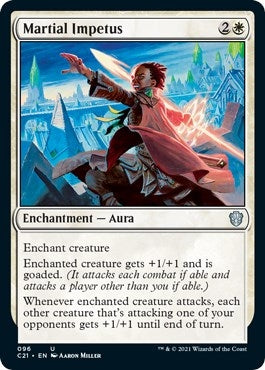 Image for Martial Impetus (96) [Commander 2021]
