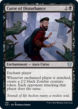 Image for Curse of Disturbance (138) [Commander 2021]