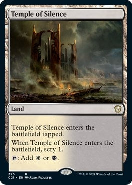 Image for Temple of Silence (325) [Commander 2021]