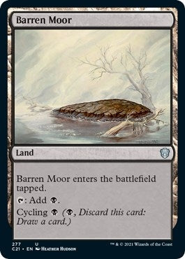 Image for Barren Moor (277) [Commander 2021]