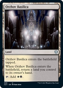 Image for Orzhov Basilica (308) [Commander 2021]