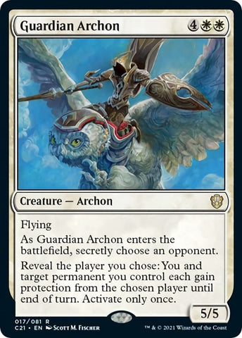 Image for Guardian Archon (17) [Commander 2021]