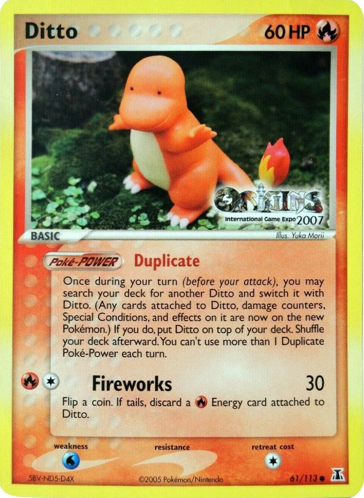 Image for Ditto (61/113) [Nintendo Promos]