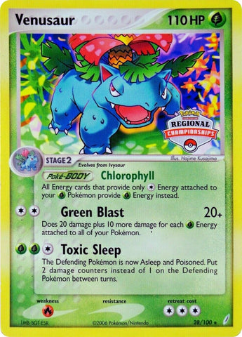 Image for Venusaur (028/100) [League & Championship Cards]