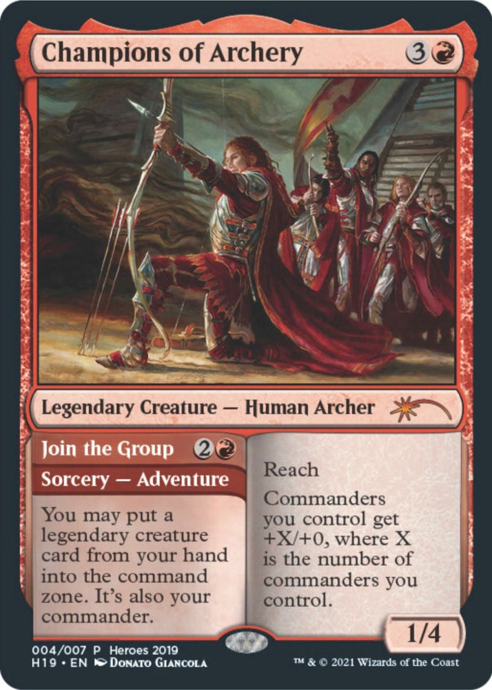 Image for Champions of Archery (4) [Unique and Miscellaneous Promos]