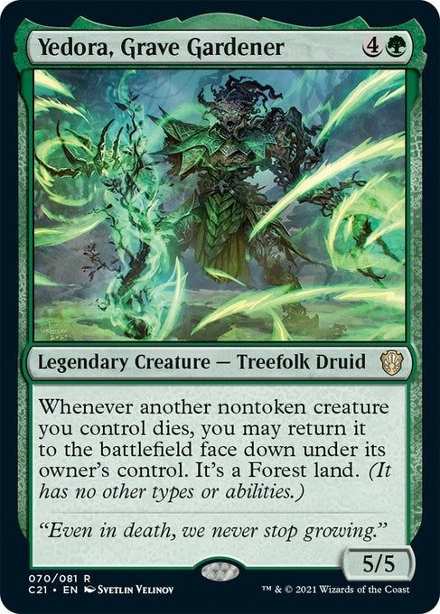 Image for Yedora, Grave Gardener (70) [Commander 2021]