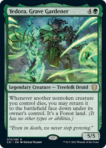 Image for Yedora, Grave Gardener (70) [Commander 2021]