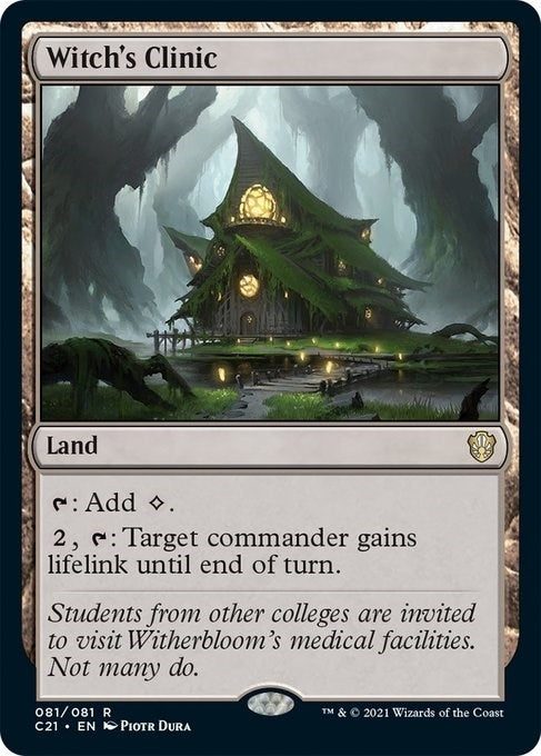 Image for Witch's Clinic (81) [Commander 2021]