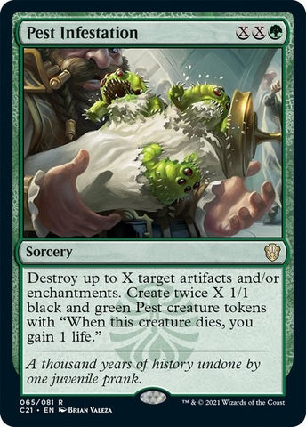 Image for Pest Infestation (65) [Commander 2021]